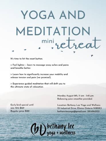 Yoga and Meditation mini Retreat!